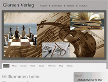 Tablet Screenshot of glarean-verlag.ch